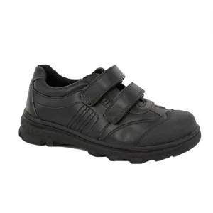 Children Black School Kids Sport Casual Shoes Pu Leather Back to School Shoes 9 to Years School Shoes for Boys