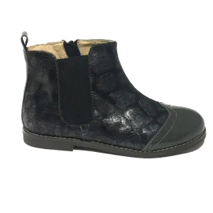 Children Boot Shoes Patent Leather Fashion Boots for Girl Age 10 Black Western Kids Boots Casual Shoes