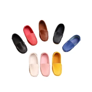 Children Boys Stylish Casual Kids Soft Sole Slip On Loafers Multicolor Boys Stylish Loafer Shoes for Kids