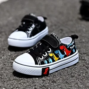 Children Canvas Shoes 1-14 Years Old Soft soled Boys Girls Running Sports Toddler Shoes Casual Skateboarding Shoe Kids Sneakers