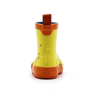 Children Cartoon Dinosaur Rain Boots Waterproof Rubber Non Slip Kids Wellies Washable Rain Shoes for Daily Play