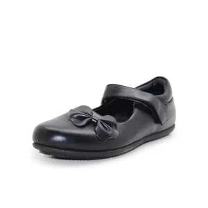 Children Fahion Comfortable School Shoes Kids Black Leather Back to School Shoes