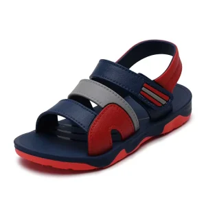 Children Fashion Summer Sandals Boys Beach Outdoor Slippers Kids Buckle Non-slip Flat Baby Girl Boys Shoes