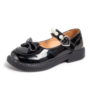 Children Girl Dress Shoes School Black School Kids Shoes Mary Jane Shoes and Ladies
