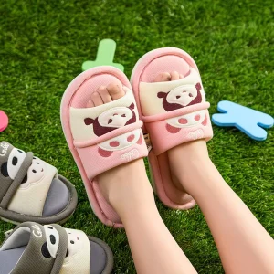 Children Mules Clogs Kids Summer Garden Cute Cartoons Shoes Girl Boy Beach Shoes Candy Color Hole Baby Shoes Sandals