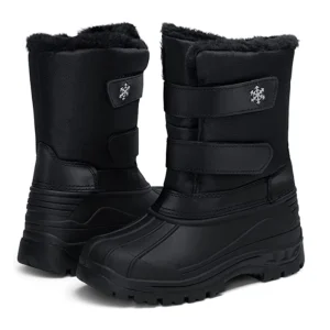 Children Outdoor Winter Snow Boots Durable TPR Footwear Rain Boots