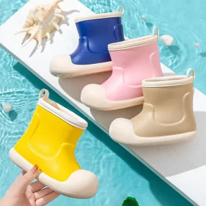 Children Rain Boots Waterproof Outdoor Wear Rainy Day Anti Slip Thickened Wear Resistant Kids Parent Child Rain Boots for Kids