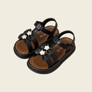 Children Sandals for Girls Summer Fashion Kid Sandals Girls with Bow Cute Soft Soles Girls Shoes Chaussures Pour Enfants