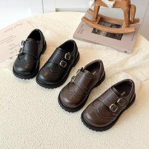 Children School Shoes Autumn and Spring Daily Trend Comfortable Soft Soled Kids Boys Shoes Casual
