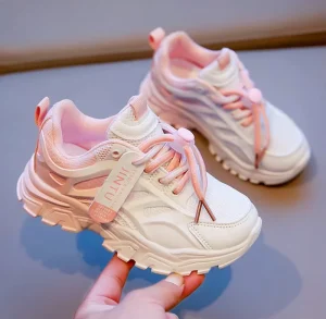 Children Shoes Casual Sneakers Breathable Mesh Comfort Kids Sports Shoes Boys Girls Outdoor Non Slip Basketball Running Sneakers