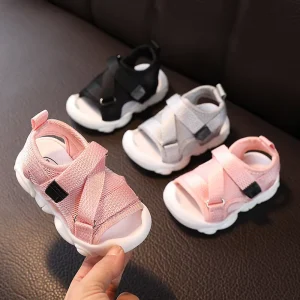 Children Shoes Summer Kids Boys Sandals Casual Shoes Girl Beach Flat Toddler Baby Baotou Children Comfortable Shoes