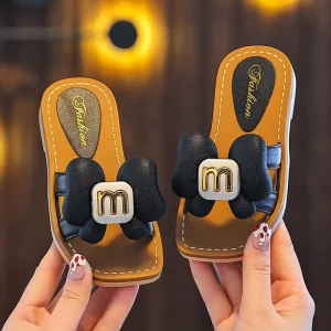 Children Slippers Kids Summer Cartoon Beach Shoes Girls Baby Soft Sole Non Slip