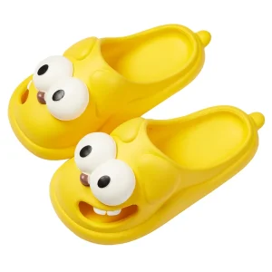 Children Slippers for Girls Summer Kids Indoor Bath Mute Boys Stepping on Shit Sense Non slip Baby Slippers Cute