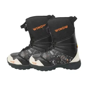 Children Snowboard Boots with Steel Cable Dial Closure System Warm Winter Snow Sports Boots Package