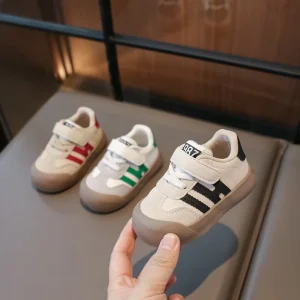 Children Spring Autumn Shoes Baby Casual Sneakers Boys Girls Breathable Soft Anti Slip Running Sports Shoes Kids Flat Sneakers