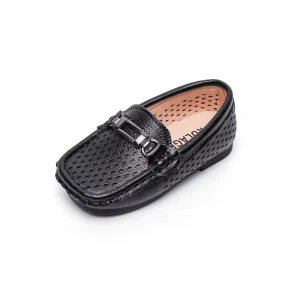 Children Spring Summer Kid PU Leather Suede Fur Girl Boys Stylish Baby Kids Loafers
