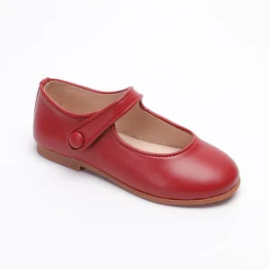 Children Strap Mary Jane Flat Shoes Genuine Leather Custom Classic Dress Kids Girl Shoes