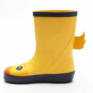 Children Yellow Duck Cartoon Waterproof Kids Rubber Rain Boots
