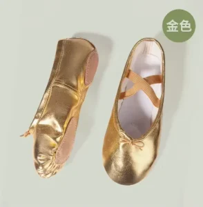 Children to Adult Dance Shoes Soft Sole PU Leather Canvas Cat Claw Women Yoga Gold Silver Dance Shoes Ballet Dance Shoes