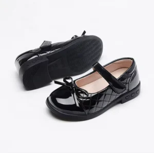 Children’s Baby Shoes School for Girls New Baby Cute Girl Princess Shoes Soft and Comfortable Leather