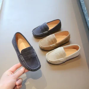 Children’s Bean Shoes Boys Soft Bottom Versatile Casual Student Shoes