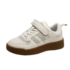 Children’s Board Shoes Autumn New Style Classic Low Top Casual Shoes Velcro Closure Color