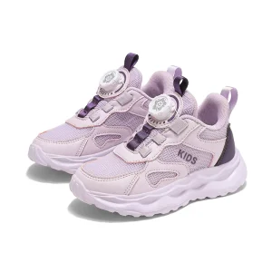 Children’s Boys’ & Girls’ Sports Running Shoes with Rotating Button Breathable Mesh Upper Soft PVC Outsole Lightweight Design
