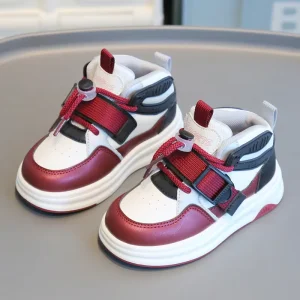 Children’s Breathable Casual Sneakers Boys Sport Shoes for Spring Fashionable Runners for Kids