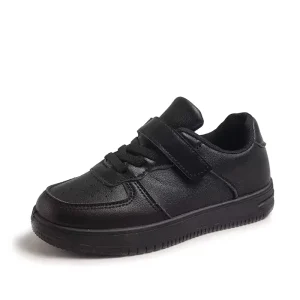 Children’s Campus Leather Soft Sole Small White Shoes, Spring and Autumn Styles for Boys Casual Shoes