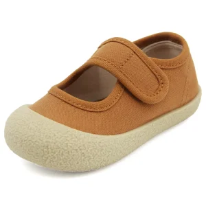 Children’s Candy Colored Canvas Shoes Baby Kids Soft Soled Walking Shoes for Outdoor Indoor