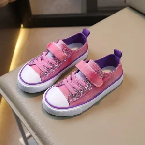 Children’s Canvas Shoes Student Rubber Sole Beach Casual Shoes for Kids