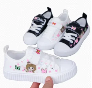 Children’s Canvas Sneakers Casual Shoes for Girls and Boys Kids’ Canvas Shoes