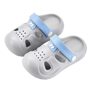 Children’s Cartoon Baby Soft Soled Sandals Ultra Light Anti Slip Infant Closed Toe Sandals for Boys & Girls Beach Shoes