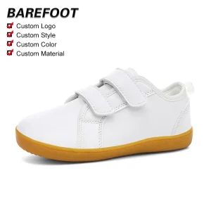 Children’s Casual Board Shoes with Wide Toe Barefoot Design Anti Slip Breathable Light Weight Comfortable Soft Customized