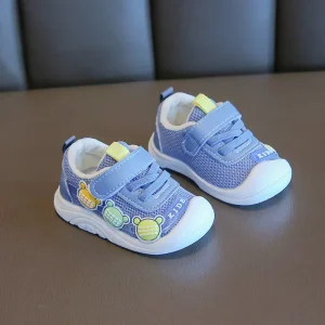 Children’s Casual Shoes Breathable Baby Boys and Girls Sport Sneakers with Soft Sole for Outdoor Use