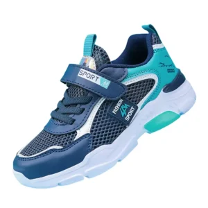Children’s Casual Sneakers Kids Sports Mesh Shoes for Boys Outdoor Basketball Running for Winter