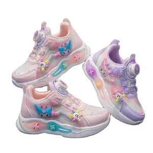 Children’s Casual Sneakers Outdoor Footwear Colorful Kids Sports Flats Chunky Mixture Shoes EVA Lightweight Sneakers