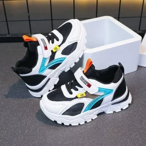 Children’s Casual Sneakers for Boys and Girls Kids Sports Shoes for Outdoor Basketball and Running Winter Season