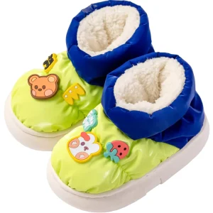 Children’s Cotton Shoes Boys and Girls Thermal Cotton Boots Waterproof Non Slip Waterproof Outdoor Shoes