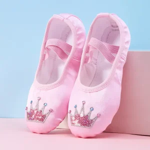 Children’s Dance Shoes Soft Soled Exercise Women’s Dance Shoes Girls’ Ballet Shoes
