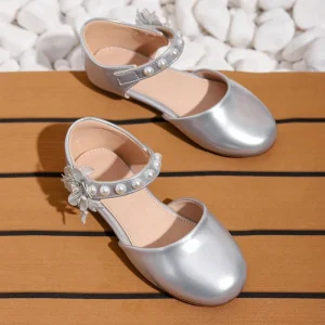 Children’s Dress Shoes Buckle Strap Princess Dress Shoes for Kids