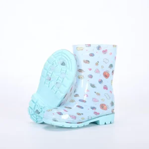 Children’s Eco-Friendly Cartoon Waterproof Kids Pvc Rain Boots