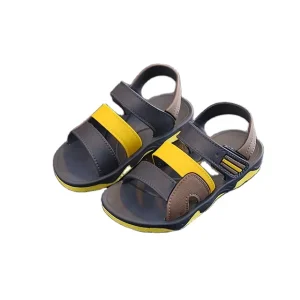 Children’s Fashion Sandals Boys Beach Shoes Buckle Baby Sandals Outdoor Kids Non slip Flat Shoes