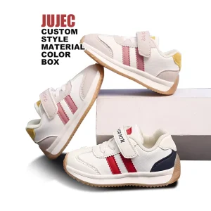 Children’s Infants Kids Sports Shoes Boys Skateboard Shoes Custom New Fashion White Sneakers Boys Girls Casual Sneakers