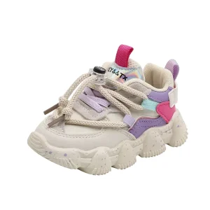 Children’s Leather Sports Shoes Casual Shoes for Boys and Girls Comfortable Baby Walking Shoes