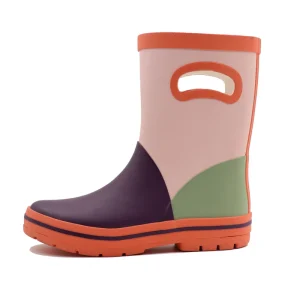 Children’s Light Weight Rubber Rain Shoes Rain Boots for Kids