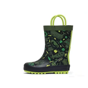 Children’s Mid Calf Waterproof Anti slip Lightweight Fashion Portable Rain Boots