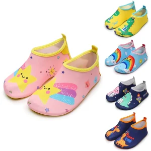 Children’s Outdoor Indoor Yoga Water Activities Barefoot Shoes with Soft Soled Mesh Non Slip