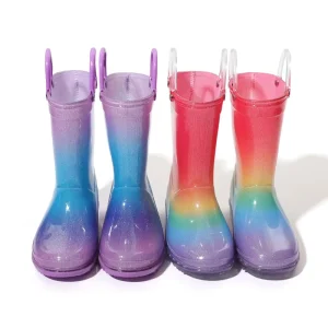 Children’s Princess Style Crystal Rain Boots