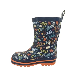 Children’s Rain Boots Mid-Calf Height Toddler Dinosaur Cartoon Anti-Slippery Recyclable